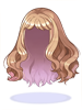 Costume Fluffy Semi-Long Hair(Orange)