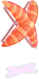 Costume X-Shaped Hairpin