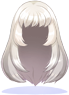 Costume Straight Long (White)
