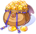 Yellow Gemstone Pouch