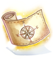 Costume Adventurer's Map