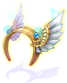 Costume Mechanical Feather Hairband