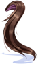 Costume Long Pony(Black)