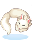 Calming White Fox