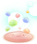 Costume Popping Poring Aura