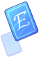 Blue E Card
