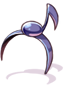 Costume Music Note Hairband