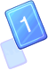 Blue 1 Card