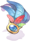 Rainbow Feather Deco