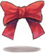 Costume Red Tailed Ribbon