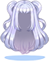 Costume Airy Two Side Up (Silver)