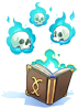 Costume Haunting Skull
