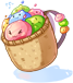 Costume Poring Basket
