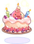Poring Cake Hat