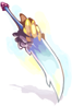 Chrome Two-Handed Sword