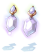 Time Thief Crystal Earrings