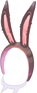 Costume Black Rabbit Headband