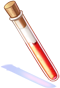 Red Liquid Test Tube