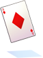 Ace of Diamonds in Mouth (Long Ranged Physical)