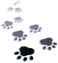 Costume Cat Footprints