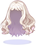 Costume Fluffy Semi-Long Hair(White)