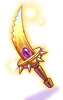 Ru Gold Dagger
