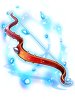 Patent Scarlet Dragon Leather Bow