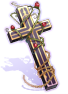 Costume Evil Druid Cross