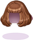 Costume Chocolate Mushroom Wig