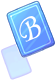 Blue B Card