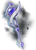 Encroached Two-Handed Staff