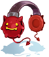 Costume Diabolic Headphone