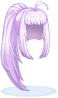 Costume Ponytail Hair (Light Purple)