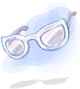 Costume Invisible Sunglasses