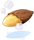Costume Sweet Potato in Mouth