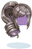 Costume Side Roll Pony (Black)