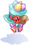 Costume Robin Egg Mini Hat