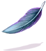 Large Gray Feather