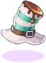 Costume Choco Mint Bonnet