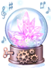 Dimensional Crystal Music Box