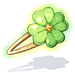 Costume Clover Hairpin