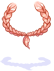 Costume Pigtails Half Up(Red)