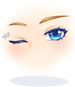 Costume Twinkling Blue Eyes