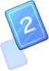 Blue 2 Card