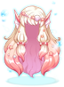 Costume Mermaid Wig (Peach)