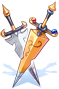 Costume Kings Twin Sword
