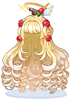 Costume Angel's Raspberry Wig