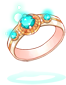 Brilliant Light Aquamarine Ring