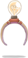 Costume Light Bulb Band