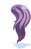 Costume Straight Pony Purple